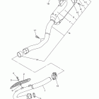 YZ250FB YZ250FBW/YZ250FBL Выхлопная система