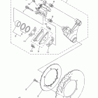 SUPER TENERE XTZ12BB/XTZ12BL/XTZ12BCB/XTZ12BCL Задний суппорт тормозной