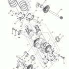 SUPER TENERE XTZ12BB/XTZ12BL/XTZ12BCB/XTZ12BCL Коленчатый вал и Поршень