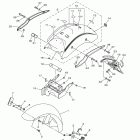 V STAR 950 XVS95BCR/XVS95BS/XVS95BCS/XVS95BR Крыло