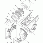 YZ125 YZ125Z Впускная система