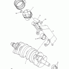 YZF-R6 YZFR6ACR/YZFR6AR Коленчатый вал и Поршень