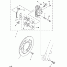 TTR125LE TTR125LEB Передний тормозной суппорт