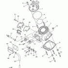 YZ125 YZ125Z Головка цилиндра