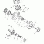 YZ250FB YZ250FBW/YZ250FBL Коленчатый вал и Поршень