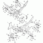 FZ6R FZ6RAB/FZ6RACB Подножки