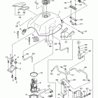 FZ6R FZ6RAB/FZ6RACB Топливный бак