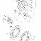 FZ6R FZ6RAB/FZ6RACB Передний тормозной суппорт