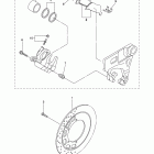 V STAR 950 TOURER XVS95CTBL/XVS95CTBCL/XVS95CTBB/XVS95CTBCB Задний суппорт тормозной