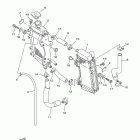 YZ125 YZ125Z Радиатор и Патрубки