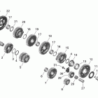 Spyder RS SE5 05- gear box