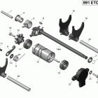 Spyder RT Limited 05- shifting system