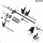 Spyder RT SM5 05- shifting system