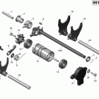 Spyder RS SE5 05- shifting system