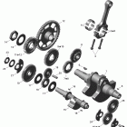Spyder RT Limited 01- crankshaft