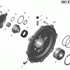 Spyder RT SM5 05- diaphragm cover