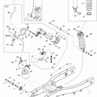 Spyder RT Limited 08- suspension, rear