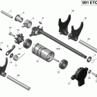 Spyder RT LTD 05- shifting system