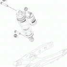 85 SX CHASSIS Моно амортизатор