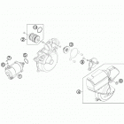 300 XCW ENGINE Электрический стартер