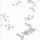 690 DUKE WHITE CHASSIS Глушитель