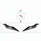 500 EXC CHASSIS Наклейки