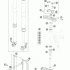 65 SX CHASSIS Telegabel, gabelbrcke