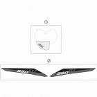 350 SXF CHASSIS Наклейки