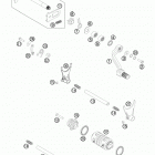 500 EXC ENGINE Механизм переключения