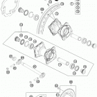 85 SX CHASSIS Заднее колесо