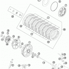 450 XCF ENGINE Сцепление