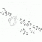 65 SX ENGINE Кик стартер