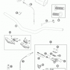 150 XC CHASSIS Руль