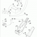 190 RC8R CHASSIS АКБ