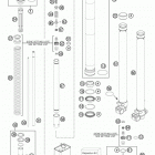 85 SX CHASSIS Передняя вилка