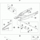 450 XCW CHASSIS Бугель