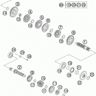 65 SX ENGINE Трансмиссия