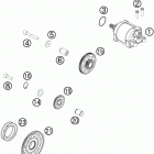 500 XCW ENGINE Электрический стартер