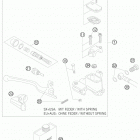 350 XCFW CHASSIS Главный цилиндр тормозной