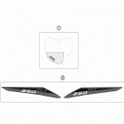 250 SXF CHASSIS Наклейки