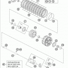 990 ADV BAJA ENGINE Сцепление