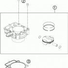 250 SXF ENGINE Цилиндр