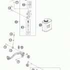 65 SX CHASSIS Rear breka control