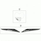 250 XCF CHASSIS Наклейки