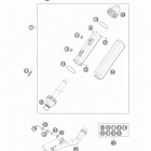 350 XCF CHASSIS Глушитель