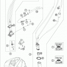 690 DUKE BLACK CHASSIS Топливный насос