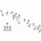 65 SX ENGINE Водяной насос