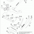 990 ADV BAJA ENGINE Газо-распределительный механизм
