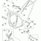350 EXCF CHASSIS Рама