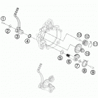 50 MINI ENGINE Кик стартер